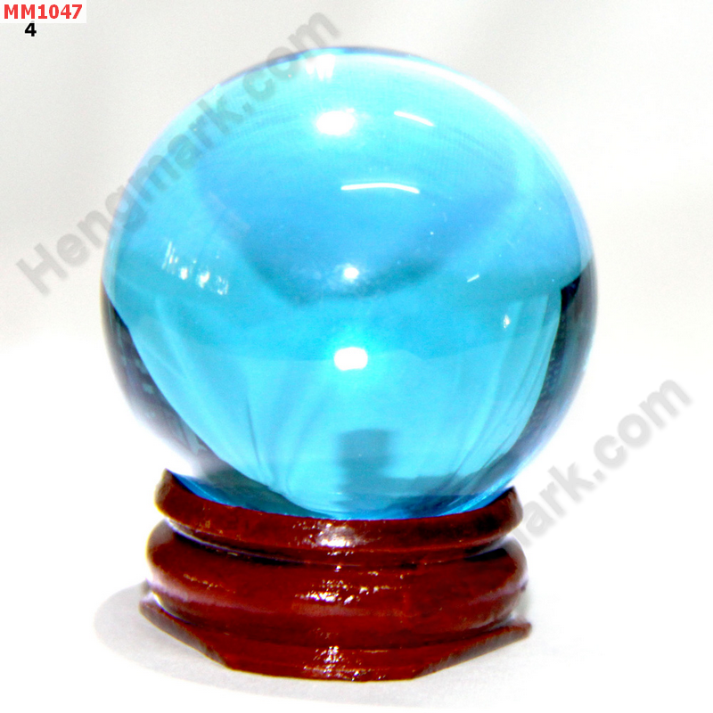 MM1047 ลูกแก้วใสสีฟ้า (40mm)(W) ราคา 200 บาท http://www.hengmark.com/view_product/MM1047.htm