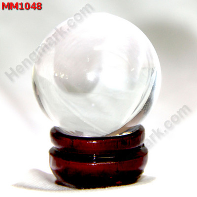 MM1048 ลูกแก้วใสสีขาว (40mm)(W) ราคา 125 บาท http://www.hengmark.com/view_product/MM1048.htm