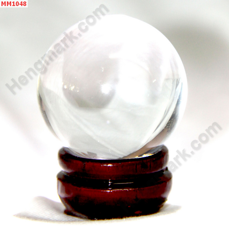 MM1048 ลูกแก้วใสสีขาว (40mm)(W) ราคา 125 บาท http://www.hengmark.com/view_product/MM1048.htm