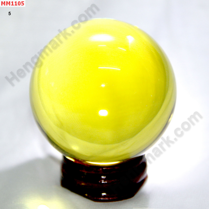 MM1105 ลูกแก้วใสสีเหลือง (50mm)(W) ราคา 300 บาท http://www.hengmark.com/view_product/MM1105.htm