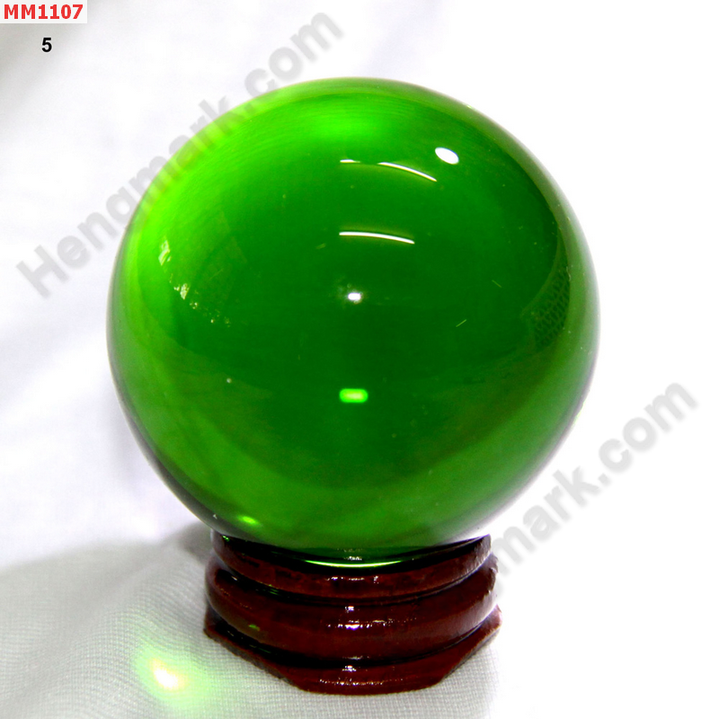 MM1107 ลูกแก้วใสสีเขียว (50mm)(W) ราคา 300 บาท http://www.hengmark.com/view_product/MM1107.htm