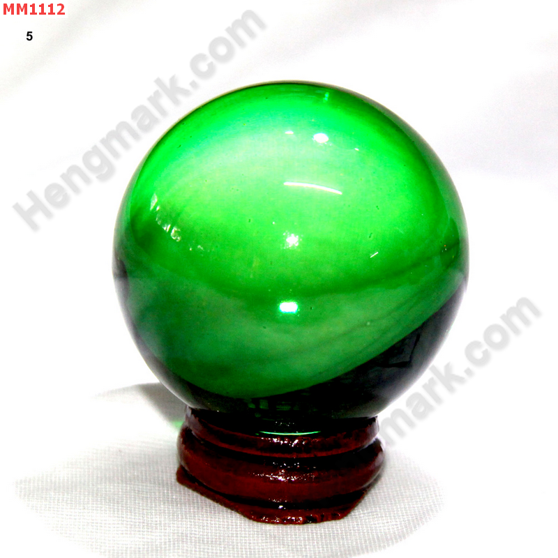 MM1112 ลูกแก้วใส สีเขียว (50mm) ราคา 200 บาท http://www.hengmark.com/view_product/MM1112.htm
