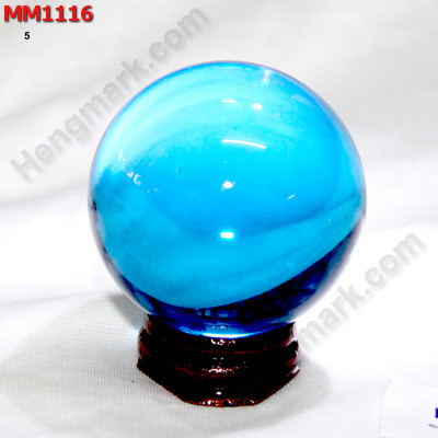 MM1116 ลูกแก้วใส สีฟ้า (50mm) ราคา 200 บาท http://www.hengmark.com/view_product/MM1116.htm