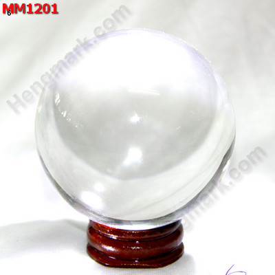 MM1201 ลูกแก้วใส พร้อมขาตั้ง (60mm)(W) ราคา 250 บาท http://www.hengmark.com/view_product/MM1201.htm