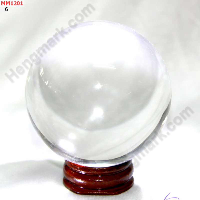 MM1201 ลูกแก้วใส พร้อมขาตั้ง (60mm)(W) ราคา 250 บาท http://www.hengmark.com/view_product/MM1201.htm