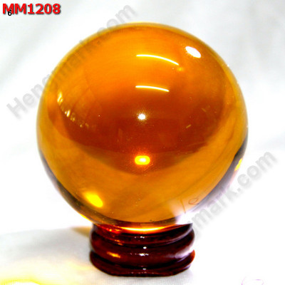 MM1208 ลูกแก้วใสสีส้ม พร้อมขาตั้ง (60mm)(W) ราคา 500 บาท http://www.hengmark.com/view_product/MM1208.htm