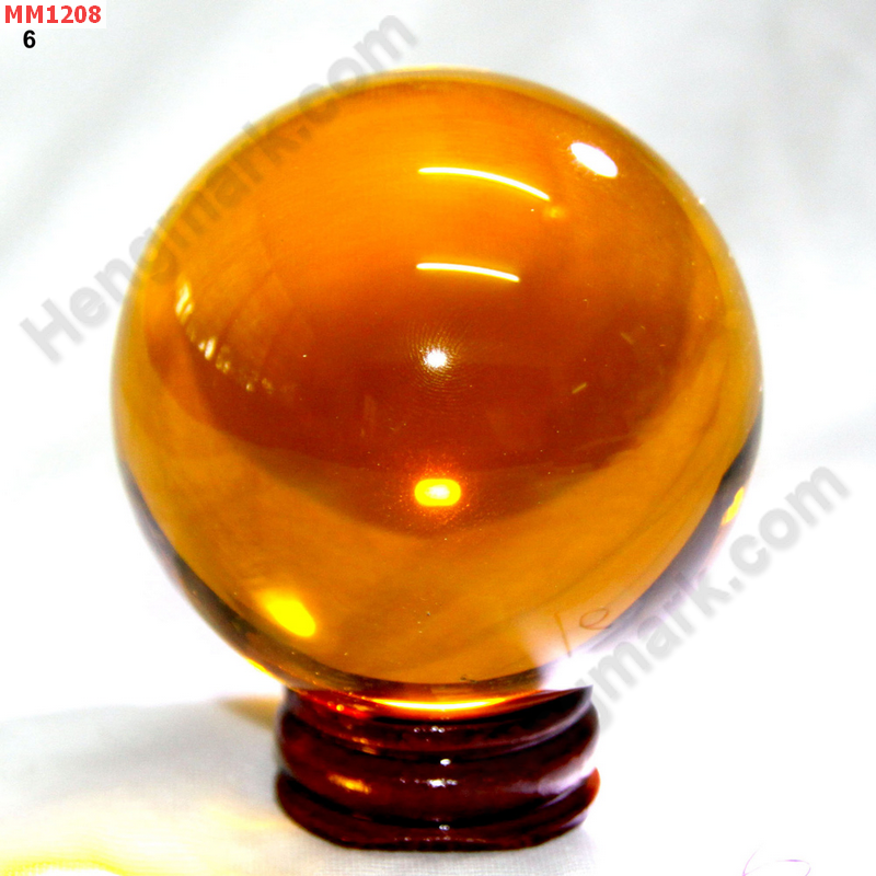 MM1208 ลูกแก้วใสสีส้ม พร้อมขาตั้ง (60mm)(W) ราคา 500 บาท http://www.hengmark.com/view_product/MM1208.htm