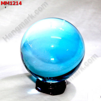 MM1214 ลูกแก้วใส สีฟ้า (60mm) ราคา 350 บาท http://www.hengmark.com/view_product/MM1214.htm