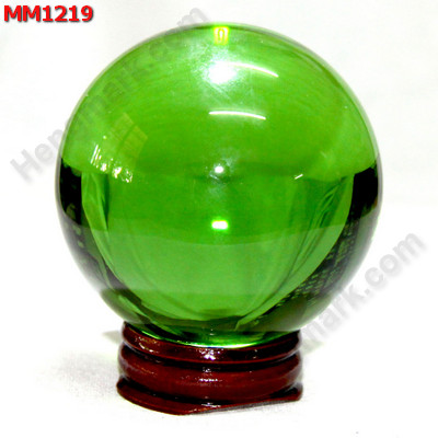 MM1219 ลูกแก้วใสสีเขียว (60mm)(W) ราคา 500 บาท http://www.hengmark.com/view_product/MM1219.htm