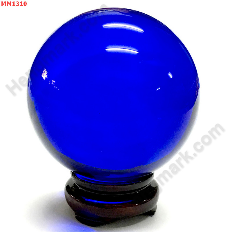 MM1310 ลูกแก้วสีน้ำเงิน (80mm) ราคา 600 บาท http://www.hengmark.com/view_product/MM1310.htm