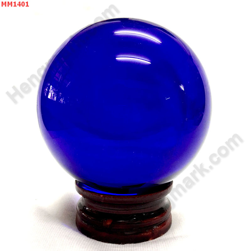 MM1401 ลูกแก้วสีน้ำเงิน (80mm)(W) ราคา 700 บาท http://www.hengmark.com/view_product/MM1401.htm