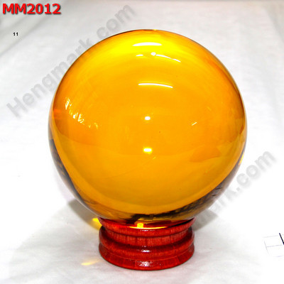 MM2012 ลูกแก้วใส สีส้ม (110mm) ราคา 1000 บาท http://www.hengmark.com/view_product/MM2012.htm