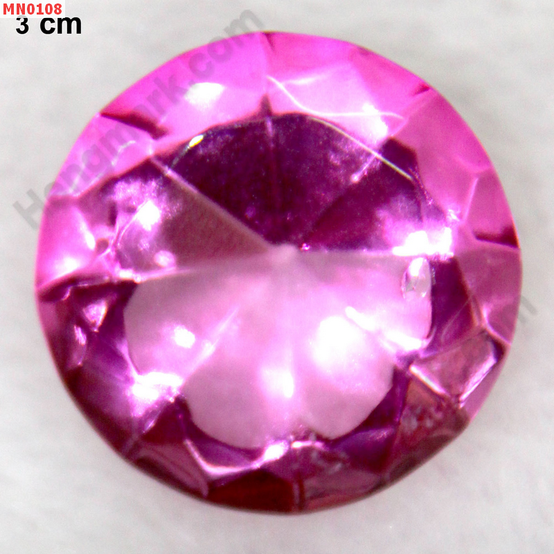 MN0108 โคตรเพชรเสริมฮวงจุ้ย สีชมพู ราคา 80 บาท http://www.hengmark.com/view_product/MN0108.htm