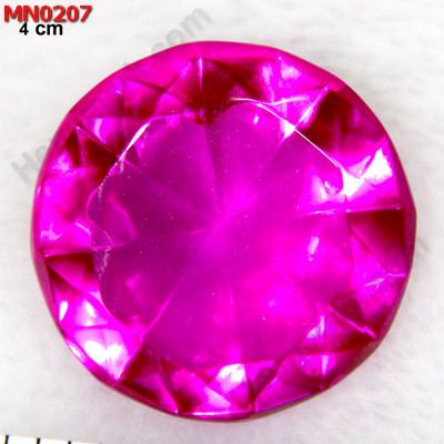 MN0207 โคตรเพชรเสริมฮวงจุ้ย สีชมพูเข้ม ราคา 100 บาท http://www.hengmark.com/view_product/MN0207.htm