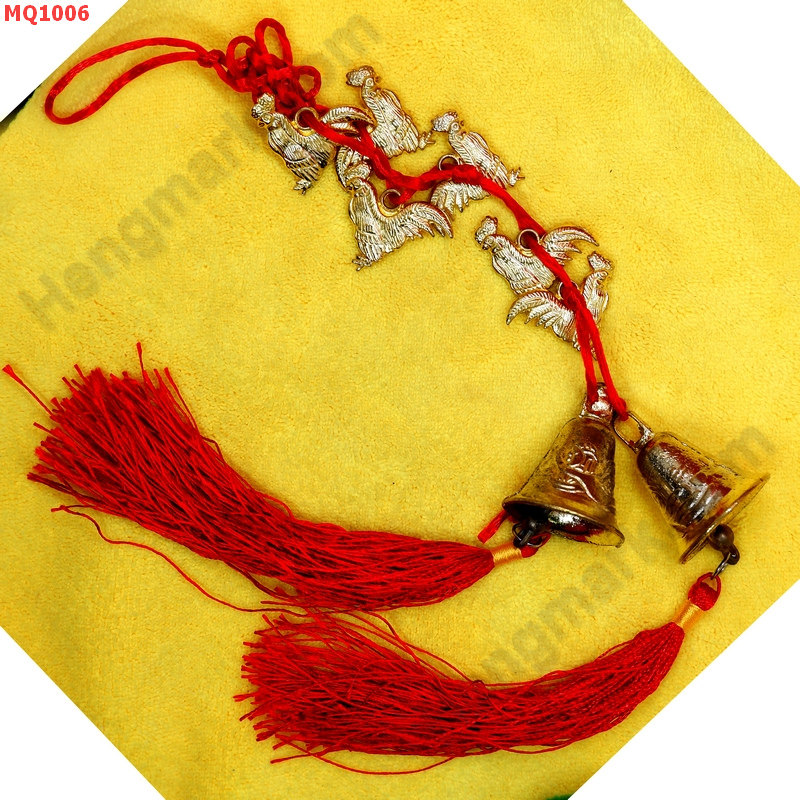MQ1006 กระดิ่งทองเหลือง รูปไก่คู่ ราคา 199 บาท http://www.hengmark.com/view_product/MQ1006.htm