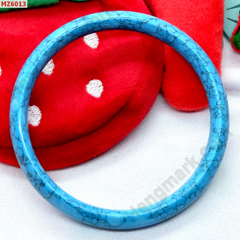 MZ6013 กำไลหิน เทอร์ค้อยซ์ ราคา 199 บาท http://www.hengmark.com/view_product/MZ6013.htm