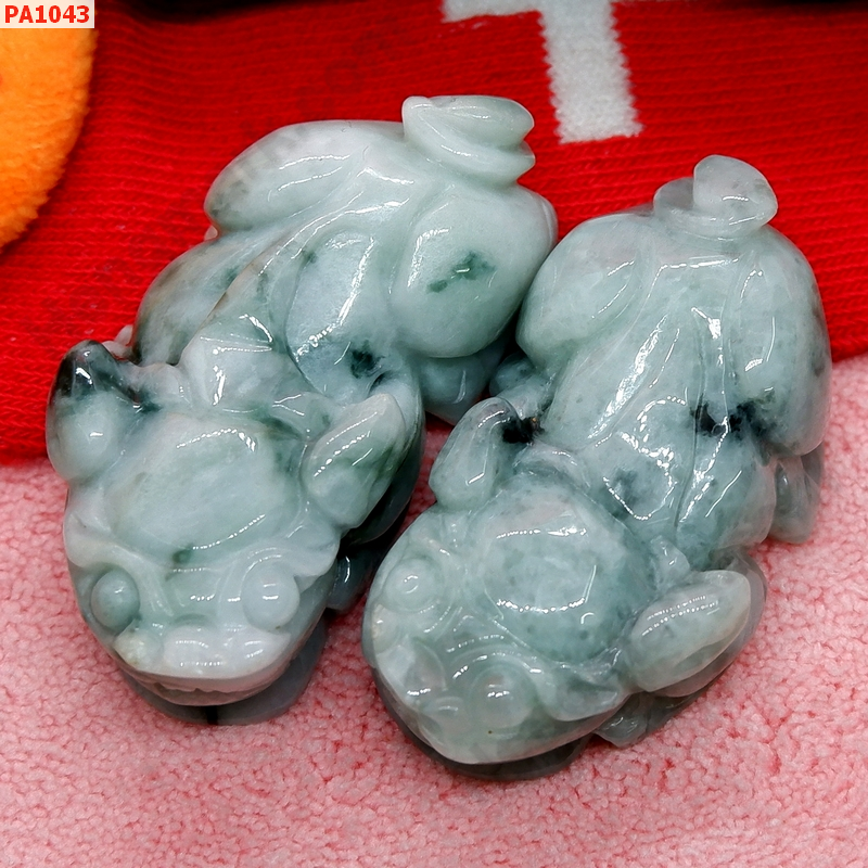 PA1043 ปี่เซียะหยกคู่ตั้งโต๊ะ (ขายเป็นคู่) ราคา 500 บาท http://www.hengmark.com/view_product/PA1043.htm PA1043 ปี่เซียะหยกคู่ตั้งโต๊ะ (ขายเป็นคู่) ราคา 500 บาท http://www.hengmark.com/view_product/PA1043.htm