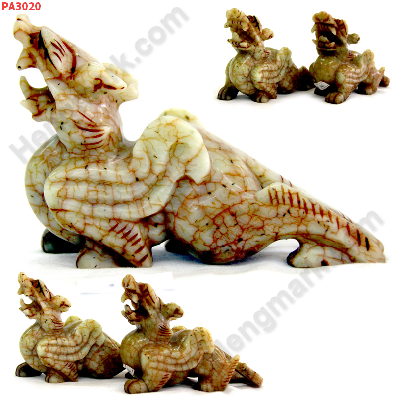 PA3020 ปี่เซียะหิน ปีก 3 ชั้น คู่ตั้งโต๊ะ ราคา 3200 บาท http://www.hengmark.com/view_product/PA3020.htm