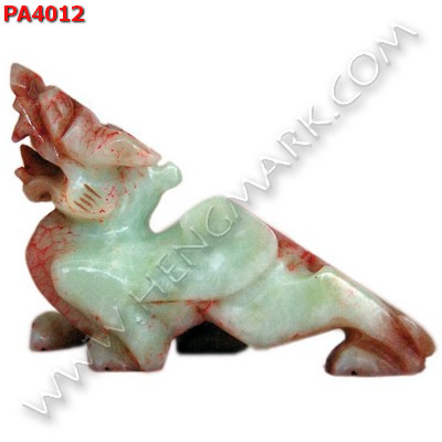 PA4012 ปี่เซียะคู่ตั้งโต๊ะ เนื้อหินหยก ราคา 3500 บาท http://www.hengmark.com/view_product/PA4012.htm