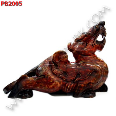 PB2005 ปี่เซียะหิน คู่ใหญ่พิเศษตั้งโต๊ะ ราคา 69000 บาท http://www.hengmark.com/view_product/PB2005.htm