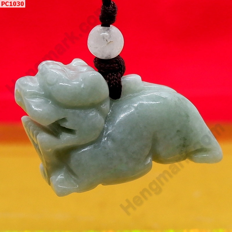 PC1030 ปี่เซียะหยกขาวอมเขียว พร้อมสร้อยเชือก ราคา 199 บาท http://www.hengmark.com/view_product/PC1030.htm