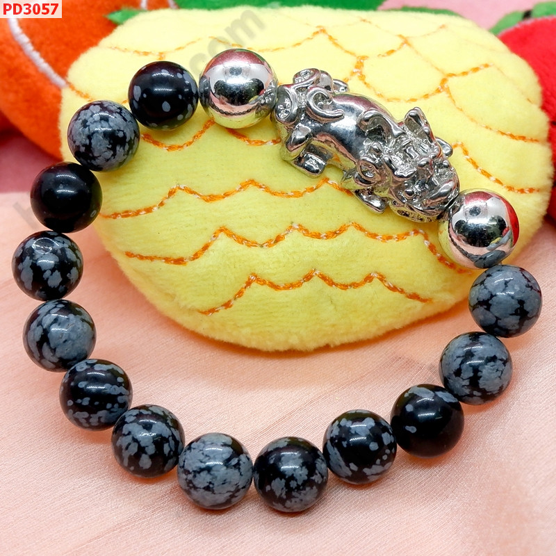 PD3057 สร้อยข้อมือปี่เซียะเงิน ราคา 399 บาท http://www.hengmark.com/view_product/PD3057.htm