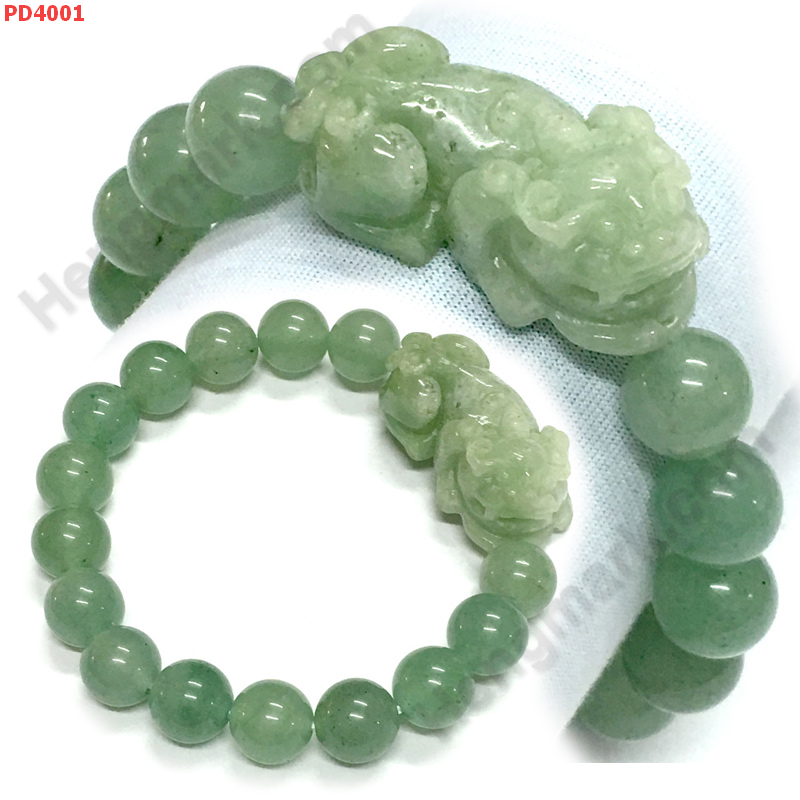 PD4001 สร้อยข้อมือปี่เซียะหยก ราคา 499 บาท http://www.hengmark.com/view_product/PD4001.htm