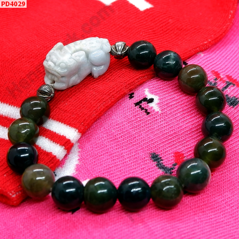 PD4029 สร้อยข้อมือปี่เซียะหยกขาว+มอสอะเก็ต ราคา 449 บาท http://www.hengmark.com/view_product/PD4029.htm PD4029 สร้อยข้อมือปี่เซียะหยกขาว+มอสอะเก็ต ราคา 449 บาท http://www.hengmark.com/view_product/PD4029.htm