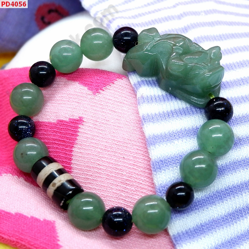 PD4056 สร้อยข้อมือปี่เซียะหยกเขียว ราคา 449 บาท http://www.hengmark.com/view_product/PD4056.htm