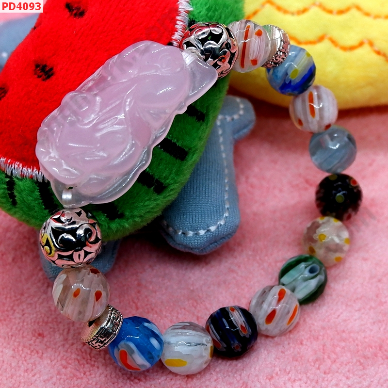 PD4093 สร้อยข้อมือปี่เซียะหินโรสควอตซ์+หินลายแฟนซี ราคา 469 บาท http://www.hengmark.com/view_product/PD4093.htm PD4093 สร้อยข้อมือปี่เซียะหินโรสควอตซ์+หินลายแฟนซี ราคา 469 บาท http://www.hengmark.com/view_product/PD4093.htm