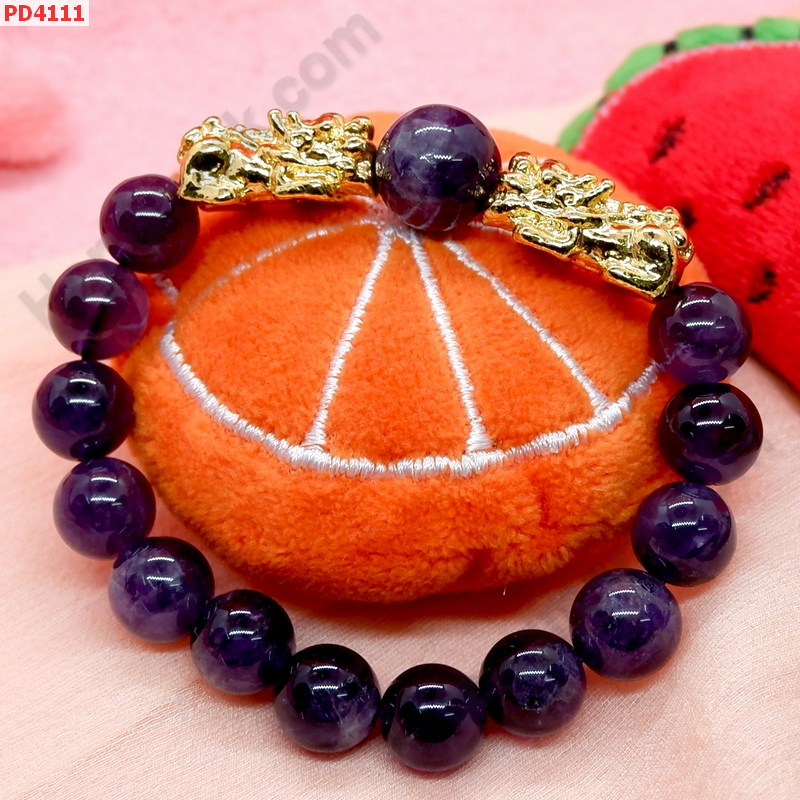 PD4111 สร้อยข้อมือปี่เซียะทองคู่+หินอะเมทิสต์ ราคา 449 บาท http://www.hengmark.com/view_product/PD4111.htm PD4111 สร้อยข้อมือปี่เซียะทองคู่+หินอะเมทิสต์ ราคา 449 บาท http://www.hengmark.com/view_product/PD4111.htm