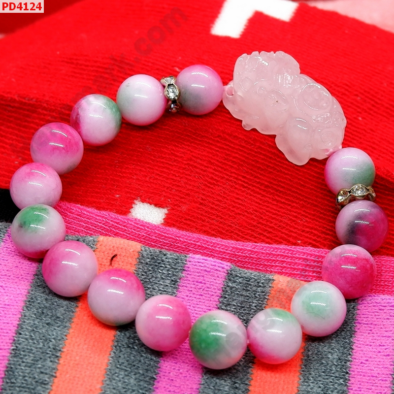 PD4124 สร้อยข้อมือปี่เซียะหินโรสควอตซ์สีชมพู ราคา 479 บาท http://www.hengmark.com/view_product/PD4124.htm PD4124 สร้อยข้อมือปี่เซียะหินโรสควอตซ์สีชมพู ราคา 479 บาท http://www.hengmark.com/view_product/PD4124.htm