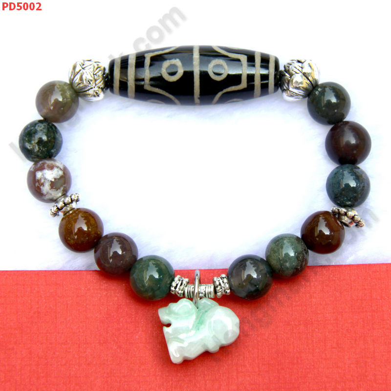 PD5002 สร้อยข้อมือปี่เซียะหยกขาวอมเขียว หินDZI 8 ตา ราคา 549 บาท http://www.hengmark.com/view_product/PD5002.htm PD5002 สร้อยข้อมือปี่เซียะหยกขาวอมเขียว หินDZI 8 ตา ราคา 549 บาท http://www.hengmark.com/view_product/PD5002.htm