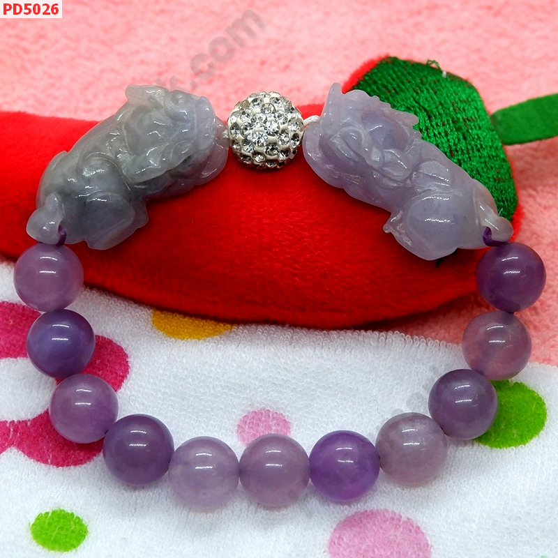 PD5026 สร้อยข้อมือปี่เซียะคู่ หยกม่วง ราคา 599 บาท http://www.hengmark.com/view_product/PD5026.htm PD5026 สร้อยข้อมือปี่เซียะคู่ หยกม่วง ราคา 599 บาท http://www.hengmark.com/view_product/PD5026.htm