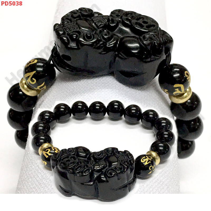 PD5038 สร้อยข้อมือปี่เซียะหินดำ+คาถาทิเบต  ราคา 529 บาท http://www.hengmark.com/view_product/PD5038.htm PD5038 สร้อยข้อมือปี่เซียะหินดำ+คาถาทิเบต  ราคา 529 บาท http://www.hengmark.com/view_product/PD5038.htm
