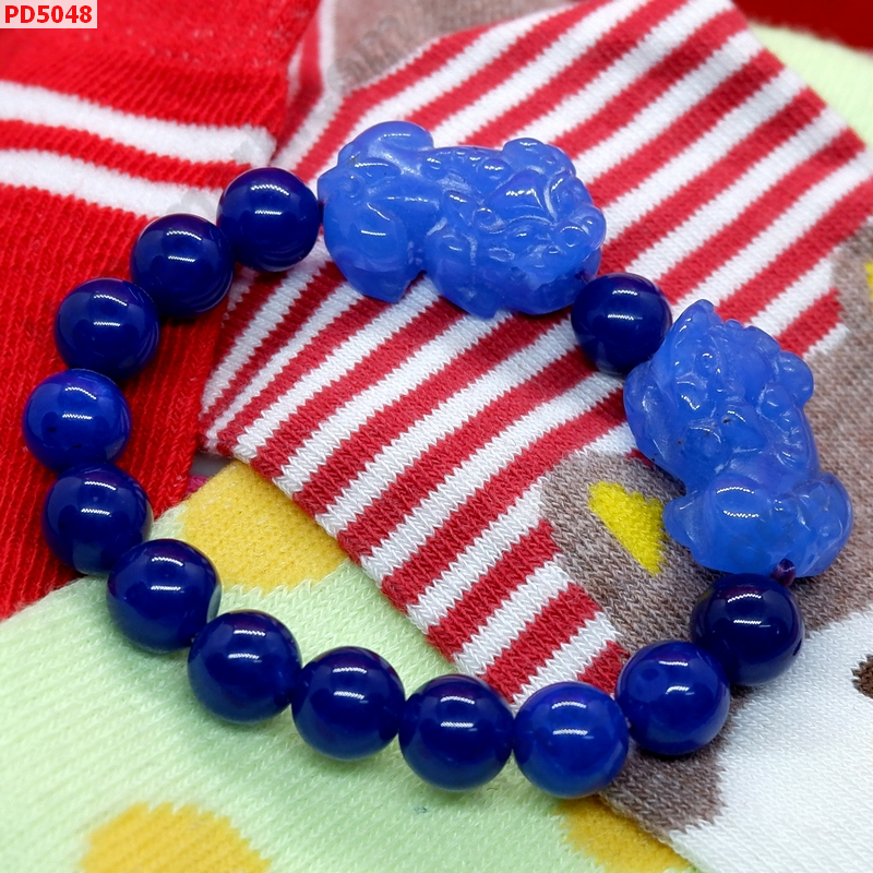 PD5048 สร้อยข้อมือปี่เซียะคู่ หินหยกสีฟ้า ราคา 599 บาท http://www.hengmark.com/view_product/PD5048.htm PD5048 สร้อยข้อมือปี่เซียะคู่ หินหยกสีฟ้า ราคา 599 บาท http://www.hengmark.com/view_product/PD5048.htm