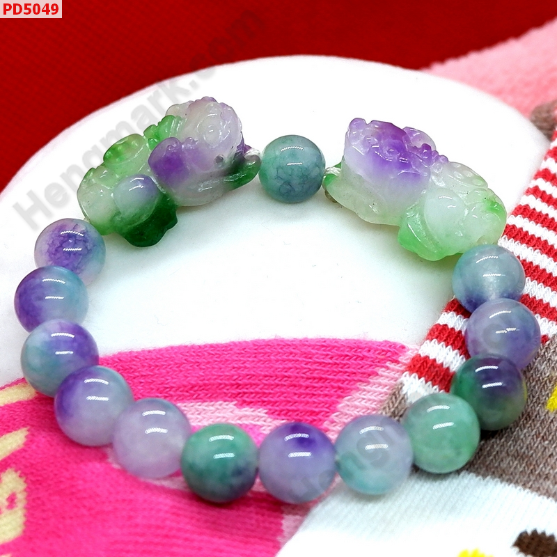 PD5049 สร้อยข้อมือปี่เซียะคู่ หินหยก 5 สี ราคา 599 บาท http://www.hengmark.com/view_product/PD5049.htm PD5049 สร้อยข้อมือปี่เซียะคู่ หินหยก 5 สี ราคา 599 บาท http://www.hengmark.com/view_product/PD5049.htm