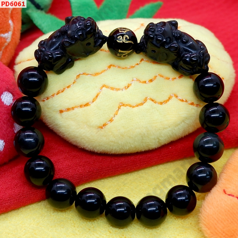 PD6061 สร้อยข้อมือปี่เซียะคู่หินอ๊อบซิเดียน ราคา 699 บาท http://www.hengmark.com/view_product/PD6061.htm PD6061 สร้อยข้อมือปี่เซียะคู่หินอ๊อบซิเดียน ราคา 699 บาท http://www.hengmark.com/view_product/PD6061.htm