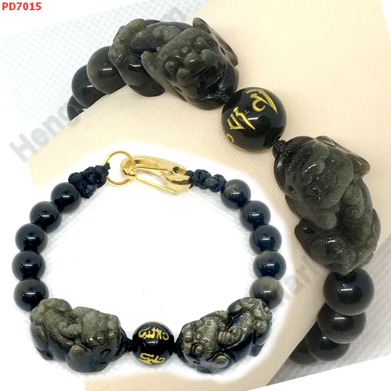 PD7015 สร้อยข้อมือปี่เซียะคู่หินโกลเด้นอ๊อพซิเดียน สร้อยเชือกห่วงทอง ราคา 769 บาท http://www.hengmark.com/view_product/PD7015.htm PD7015 สร้อยข้อมือปี่เซียะคู่หินโกลเด้นอ๊อพซิเดียน สร้อยเชือกห่วงทอง ราคา 769 บาท http://www.hengmark.com/view_product/PD7015.htm