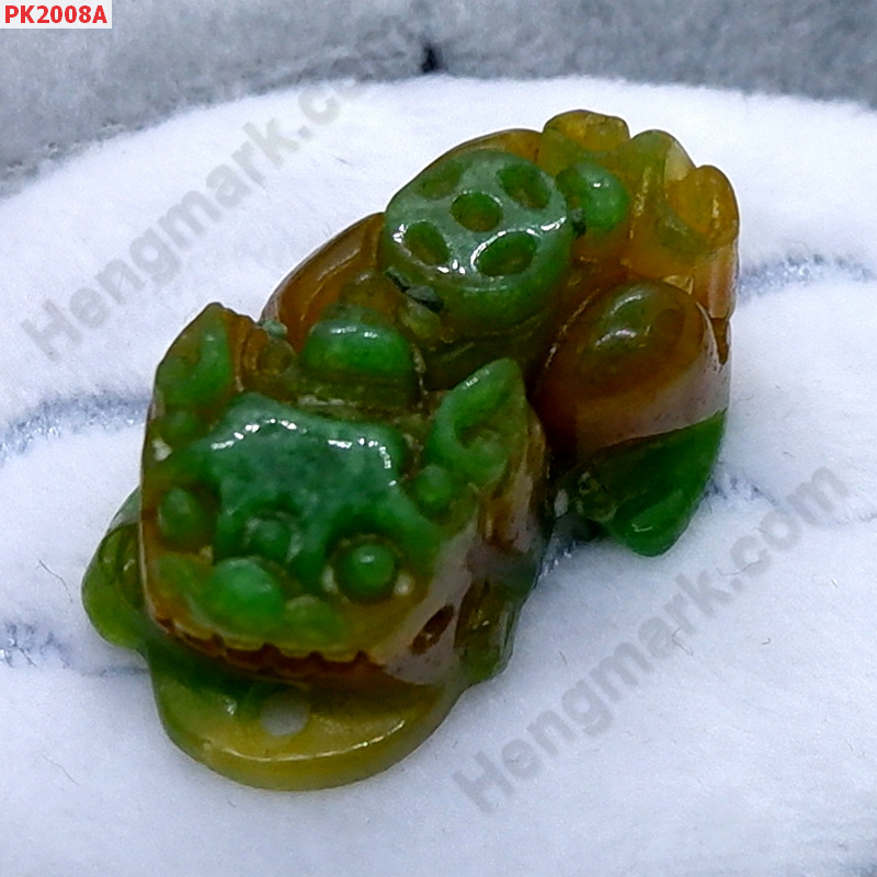 PK2008A ปี่เซียะหยกเหลืองเขียว เดี่ยว ราคา 220 บาท http://www.hengmark.com/view_product/PK2008A.htm