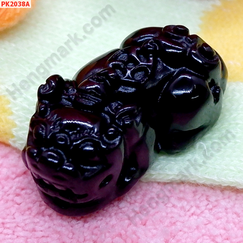 PK2038A ปี่เซียะหินอ๊อบซิเดียน เดี่ยว ราคา 320 บาท http://www.hengmark.com/view_product/PK2038A.htm