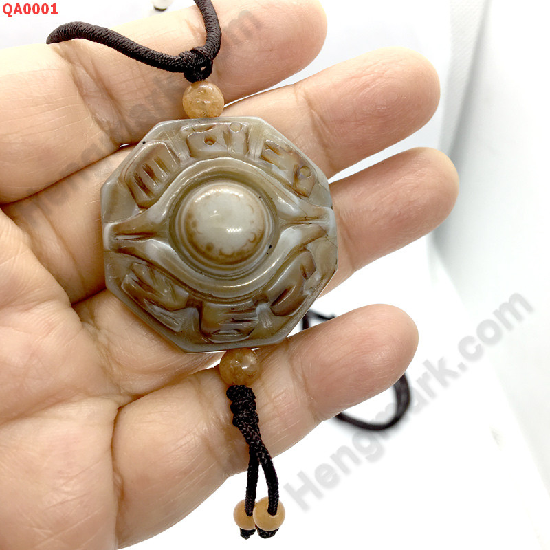 QA0001 สร้อยคอหินอะเก็ตรูปดวงตาสวรรค์ ราคา 429 บาท http://www.hengmark.com/view_product/QA0001.htm