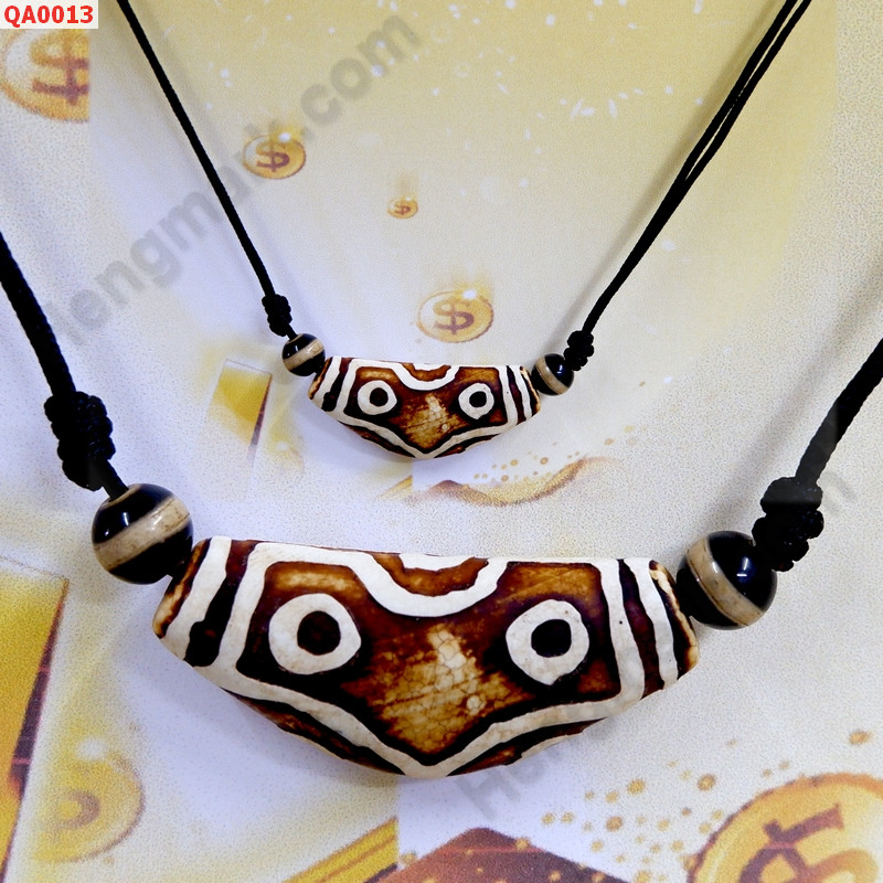 QA0013 สร้อยคอหินทิเบต ลาย 7 ตา ราคา 389 บาท http://www.hengmark.com/view_product/QA0013.htm