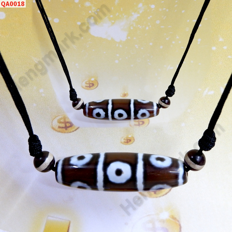 QA0018 สร้อยคอหินทิเบต ลาย 8 ตา ราคา 789 บาท http://www.hengmark.com/view_product/QA0018.htm