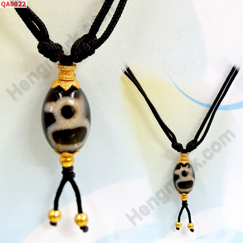 QA0022 สร้อยคอหินทิเบต ลายไฉ่ซิงเอี๊ย ราคา 349 บาท http://www.hengmark.com/view_product/QA0022.htm