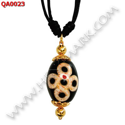 QA0023 สร้อยคอหินทิเบต ลาย5 ตา สายฟ้า ราคา 549 บาท http://www.hengmark.com/view_product/QA0023.htm