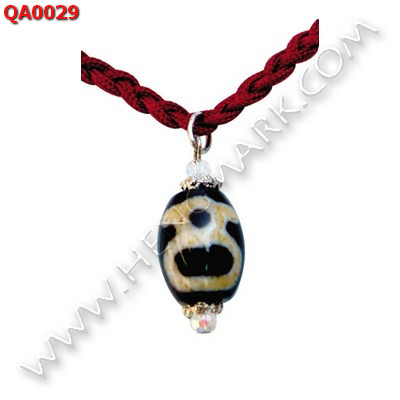 QA0029 สร้อยคอหินทิเบต ลายไฉ่ซิงเอี๊ย ราคา 319 บาท http://www.hengmark.com/view_product/QA0029.htm