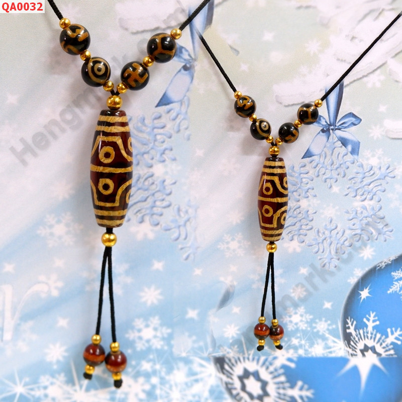 QA0032 หินทิเบต ลาย 8 ตา+หลายลายพร้อมสร้อยคอเชือก ราคา 719 บาท http://www.hengmark.com/view_product/QA0032.htm