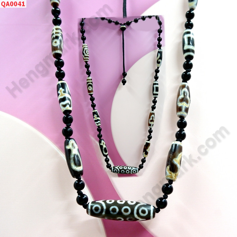 QA0041 สร้อยคอหินทิเบต 21 ตาและลายอื่นๆ ราคา 4200 บาท http://www.hengmark.com/view_product/QA0041.htm