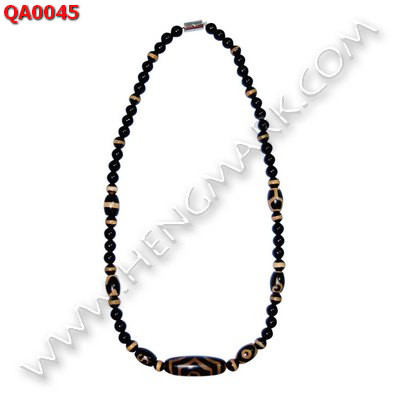 QA0045 สร้อยคอหินทิเบต หลายลาย ราคา 999 บาท http://www.hengmark.com/view_product/QA0045.htm